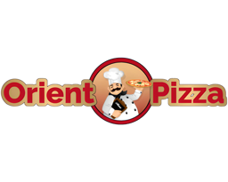 Orient Pizza logo.